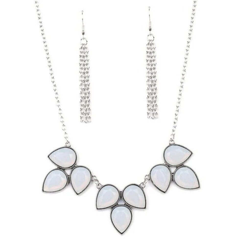 Prairie Fairytale White Necklace
